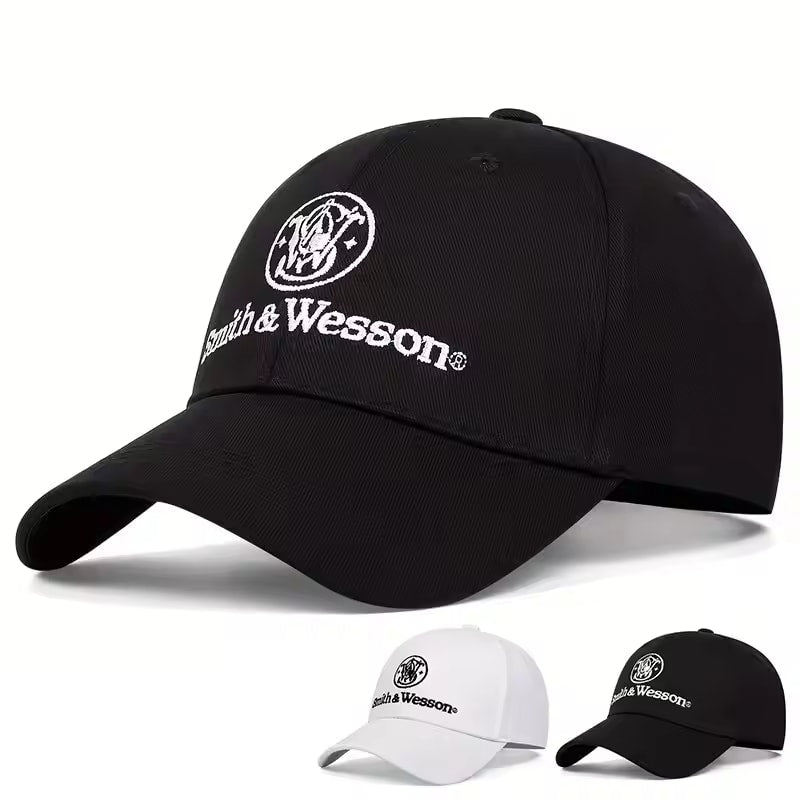 Fashion Smith Wesson Embroidery Hip Hop Hats Outdoor Adjustable Casual Baseball Caps Sunscreen Hat